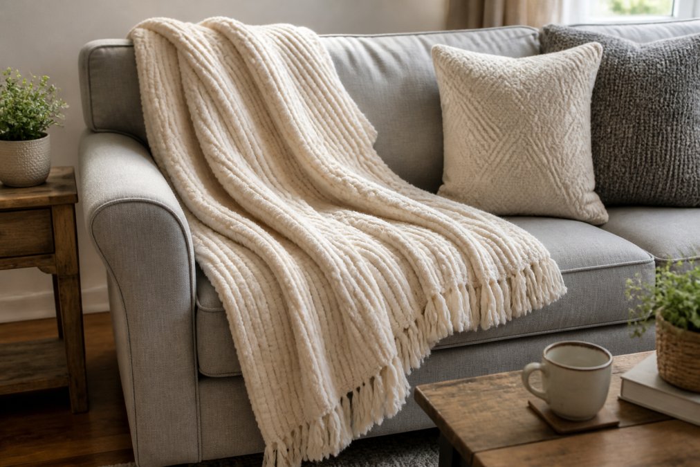 Best Cozy Throw Blankets for Living Room