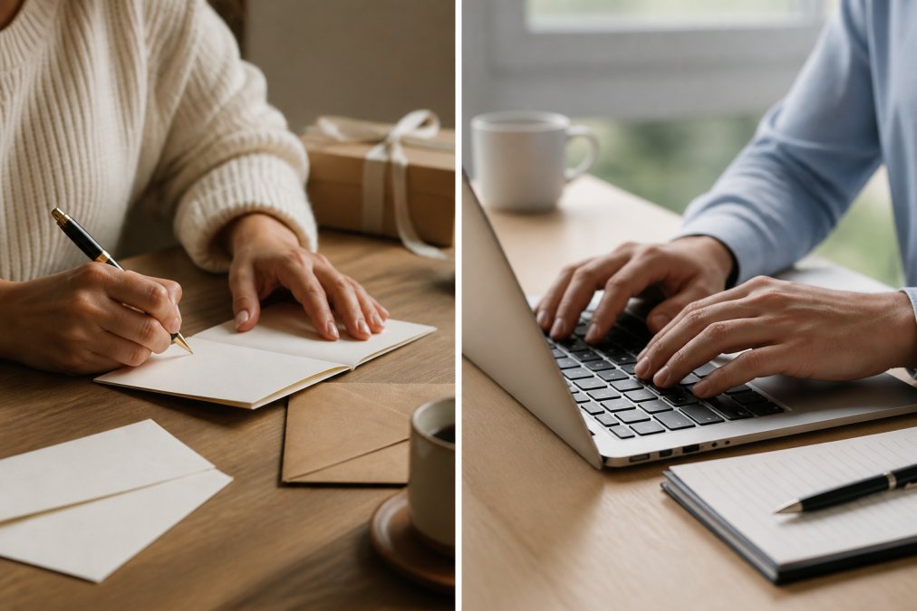Handwritten vs Email Thank You Notes: What to Send