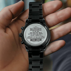 Blessed Is the One Psalm 11-3 NIV - Men's Watch