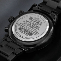 Blessed Is the One Psalm 11-3 NIV - Men's Watch