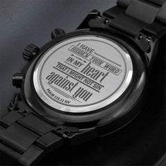 I Have Hidden Your Word - Psalm 11911 Men's Watch