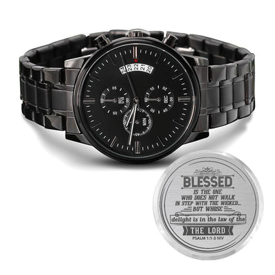 Blessed Is the One Psalm 11-3 NIV - Men's Watch