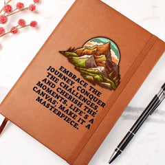 Embrace the Journey - Journal Daily Mindfulness Notebook