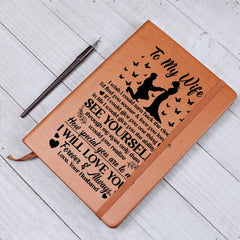 To My Wife Sooner - Leather Journal
