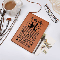 To My Wife Sooner - Leather Journal