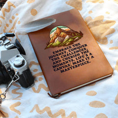Embrace the Journey - Journal Daily Mindfulness Notebook