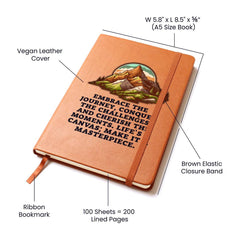 Embrace the Journey - Journal Daily Mindfulness Notebook