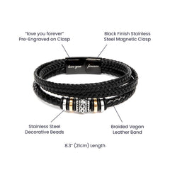 To My Stepdad Gift of Life - Bracelet Meaningful Keepsake