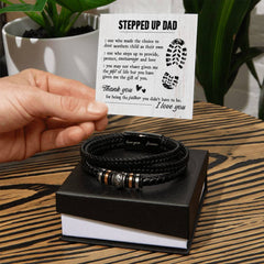 To My Stepdad Gift of Life - Bracelet Meaningful Keepsake