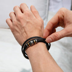 Love You Forever Believe Deep To My Grandson Bracelet