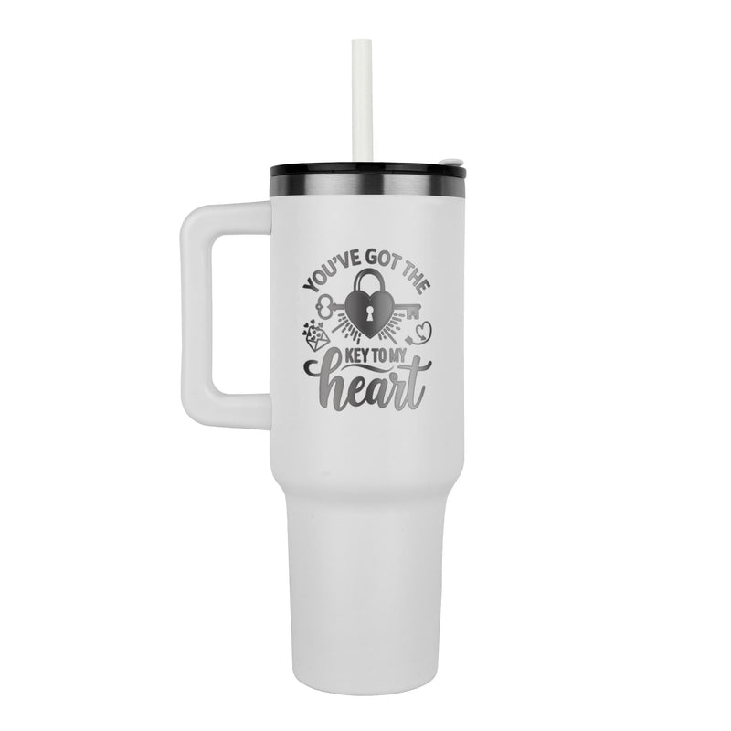 Key To My Heart - Tumbler Stylish Hydration Solution