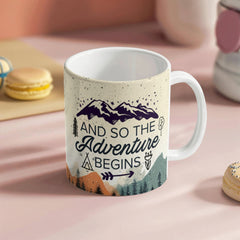 Adventure-Ceramic Mug Elevate Your Coffee Experience