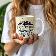 Adventure-Ceramic Mug Elevate Your Coffee Experience
