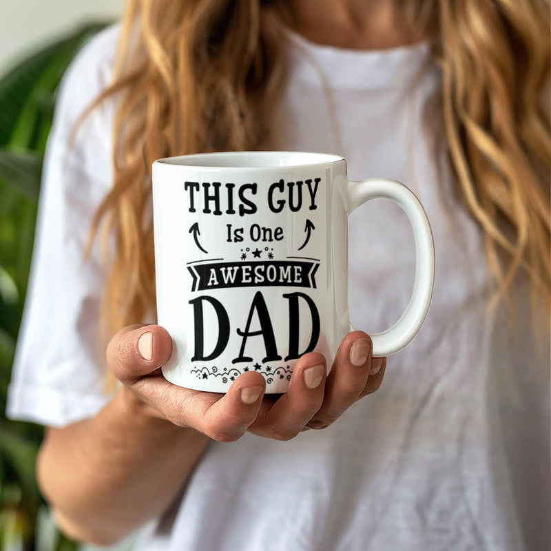 This Guy Is... Ceramic Mug - Fun Personalized Coffee Cup