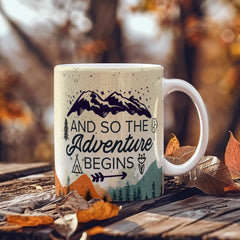 Adventure-Ceramic Mug Elevate Your Coffee Experience
