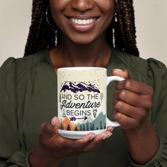 Adventure-Ceramic Mug Elevate Your Coffee Experience